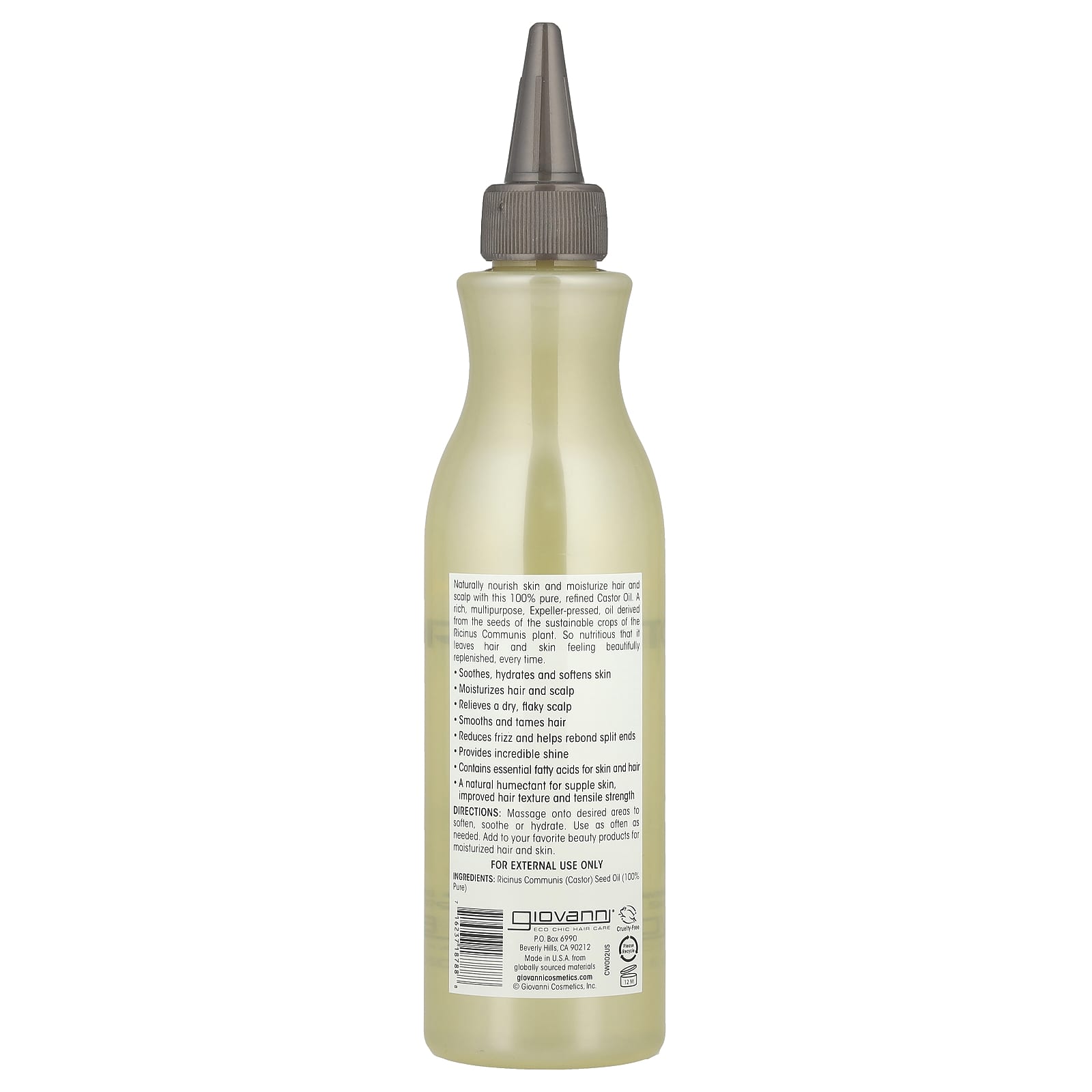 Giovanni 100% Pure Castor Oil for Hair, Skin, and Scalp - Image 2
