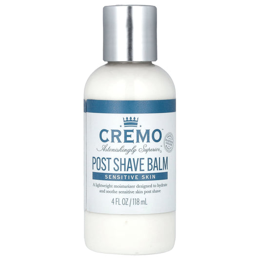 Cremo Post Shave Balm for Sensitive Skin, 4 fl oz (118ml) - Image 1