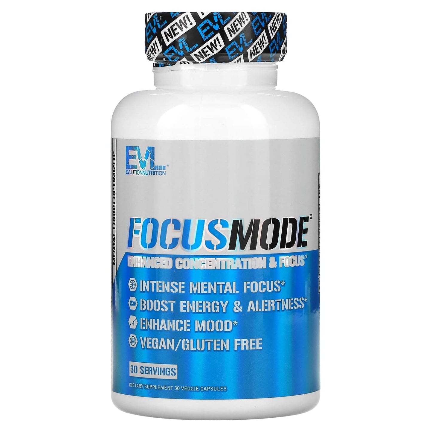 EVLution Nutrition FocusMode - Enhance Mental Focus & Concentration - Image 1