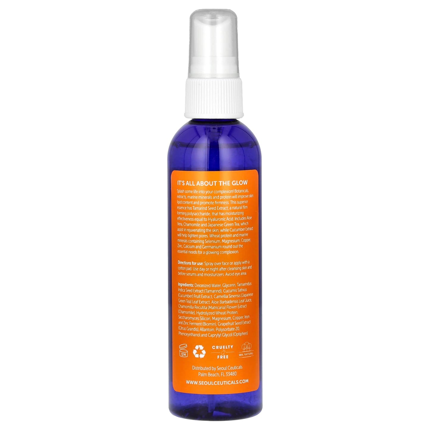 SeoulCeuticals, Marine Mineral Plump & Glow Essence, 4 fl oz (120 ml) - Image 2