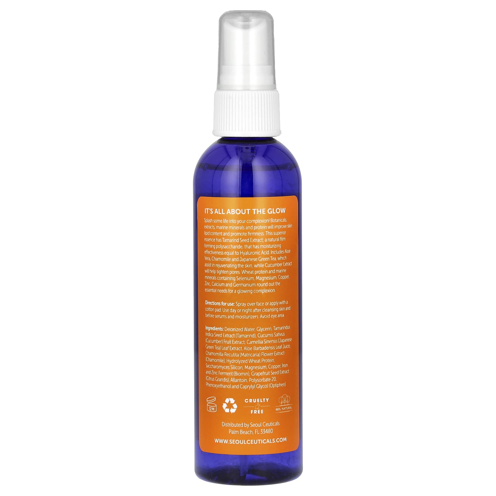 SeoulCeuticals, Marine Mineral Plump & Glow Essence, 4 fl oz (120 ml) - Image 2