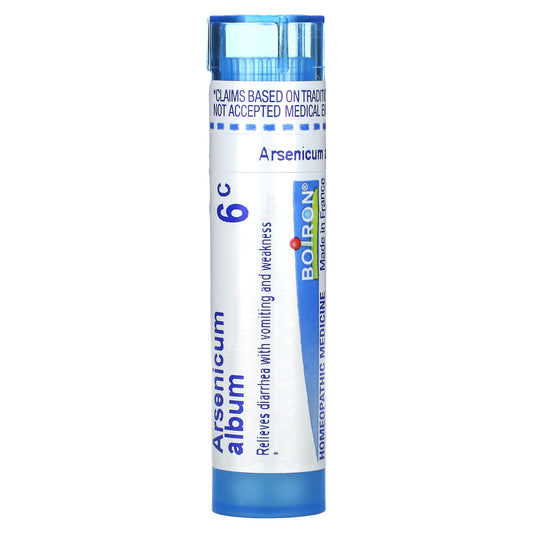 Relieve Food Poisoning Symptoms with Boiron Arsenicum Album, 6C - Image 1