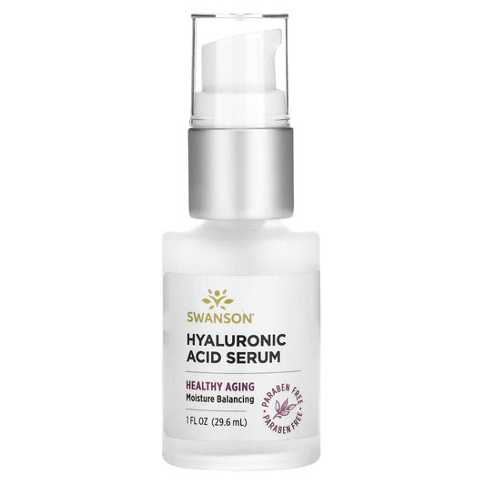 Swanson, Hyaluronic Acid Serum, 1 fl oz (29.6 ml) - Image 1
