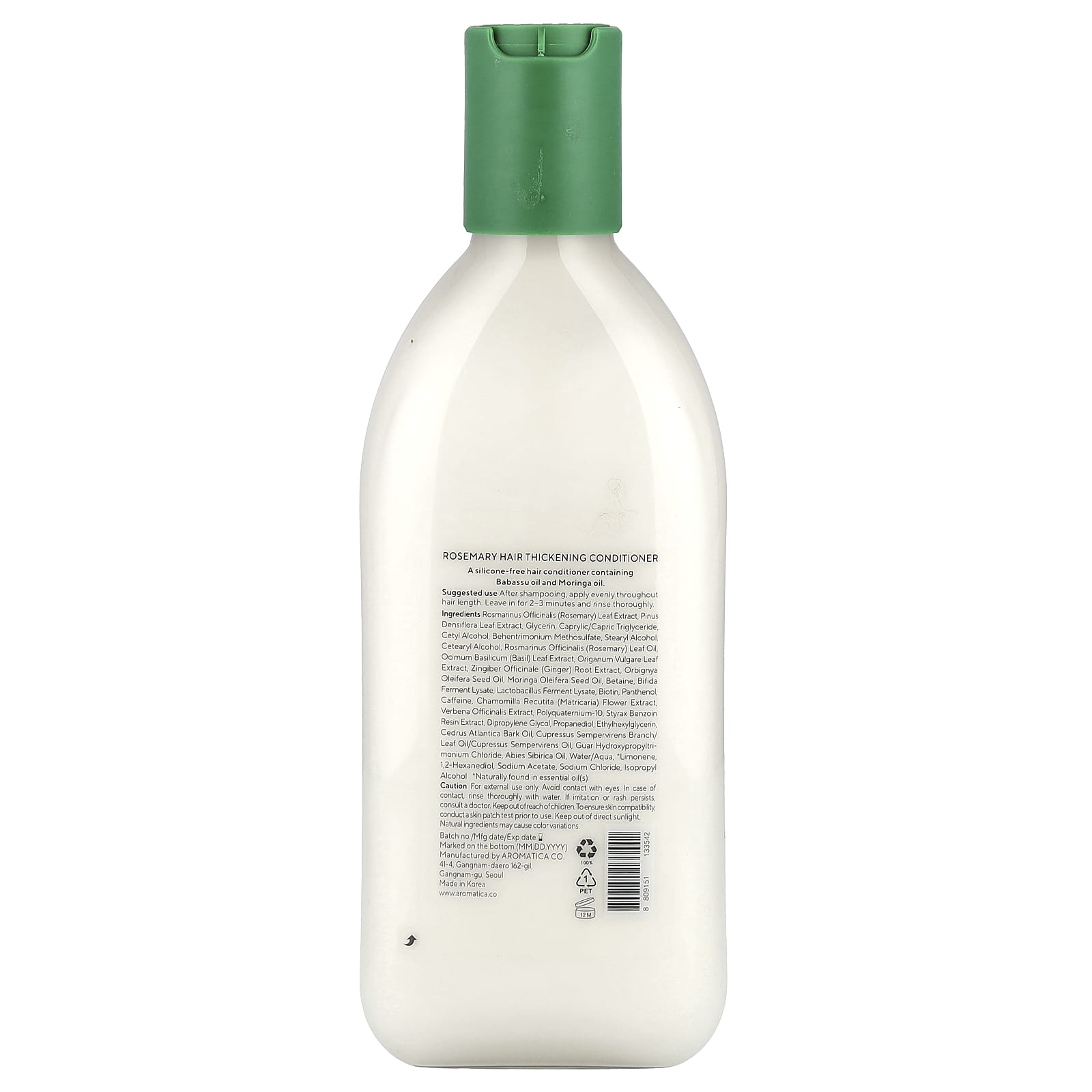 Rosemary Hair Thickening Conditioner by Aromatica, 13.5 fl oz - Image 2