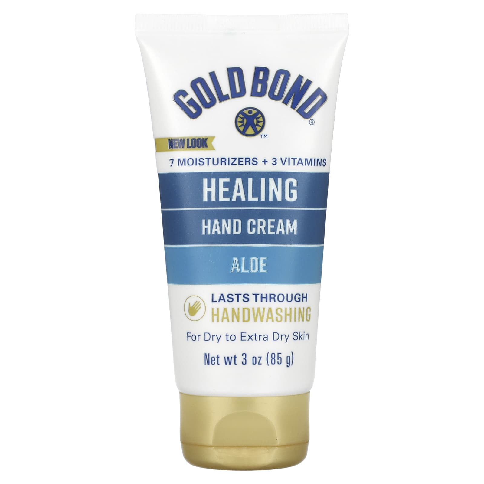 Gold Bond Healing Hand Cream for Dry to Extra Dry Skin, 3 oz (85g) - Image 1