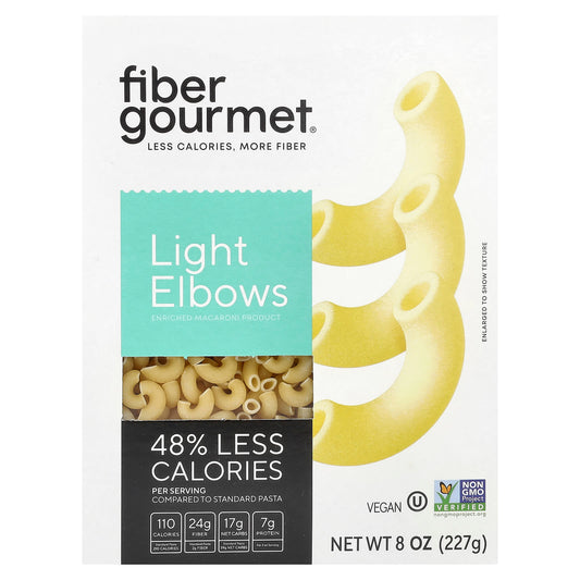 Low-Calorie, High-Fiber Pasta by Fiber Gourmet - 8 oz - Image 1
