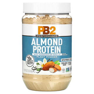 PB2 Almond Protein with Madagascar Vanilla, 16 oz (454g) | Complete Plant-Based 