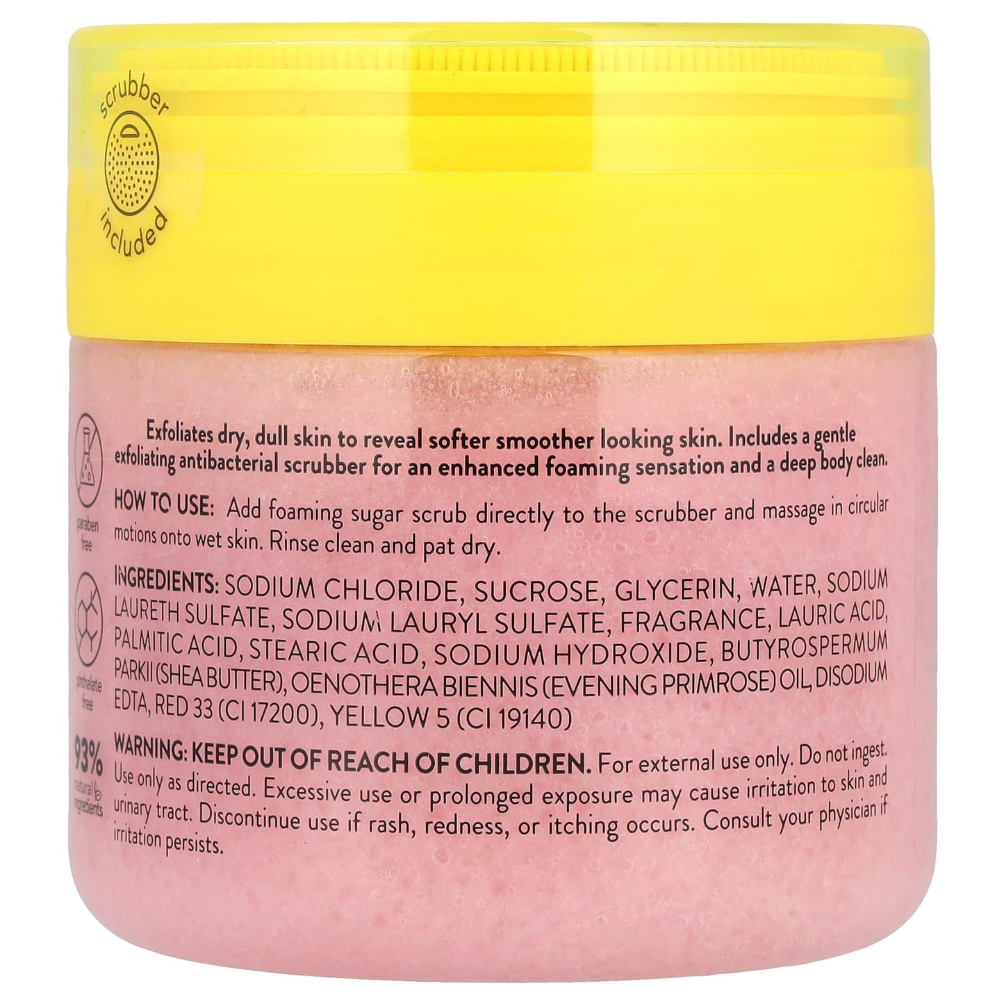 Onyx Professional, Rose Petals, Foaming Sugar Scrub, Rose & Amber, 16 oz (453 g) - Image 2