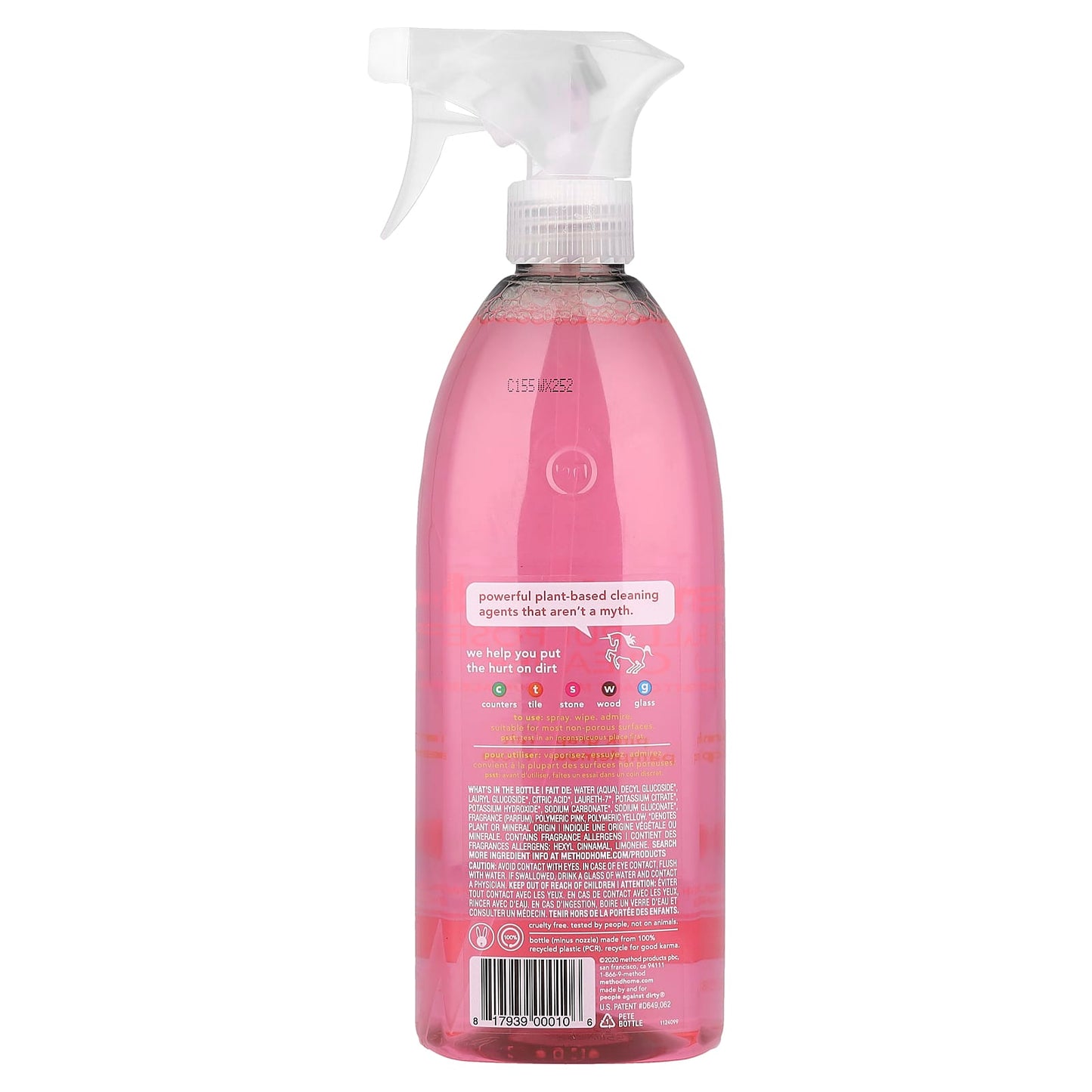 Method, All-Purpose Cleaner, Pink Grapefruit, 28 fl oz (828 ml) - Image 2