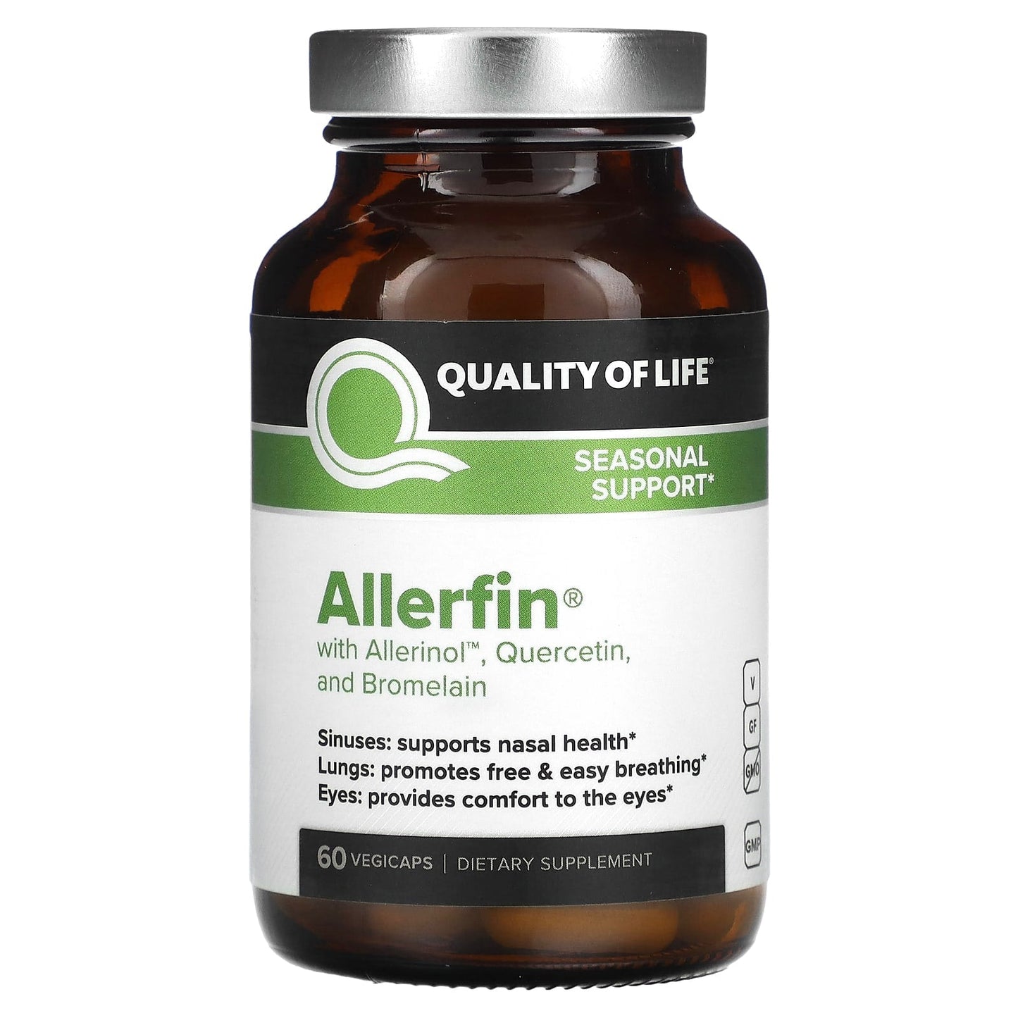 Quality of Life, Allerfin®, 60 Vegicaps - Image 1