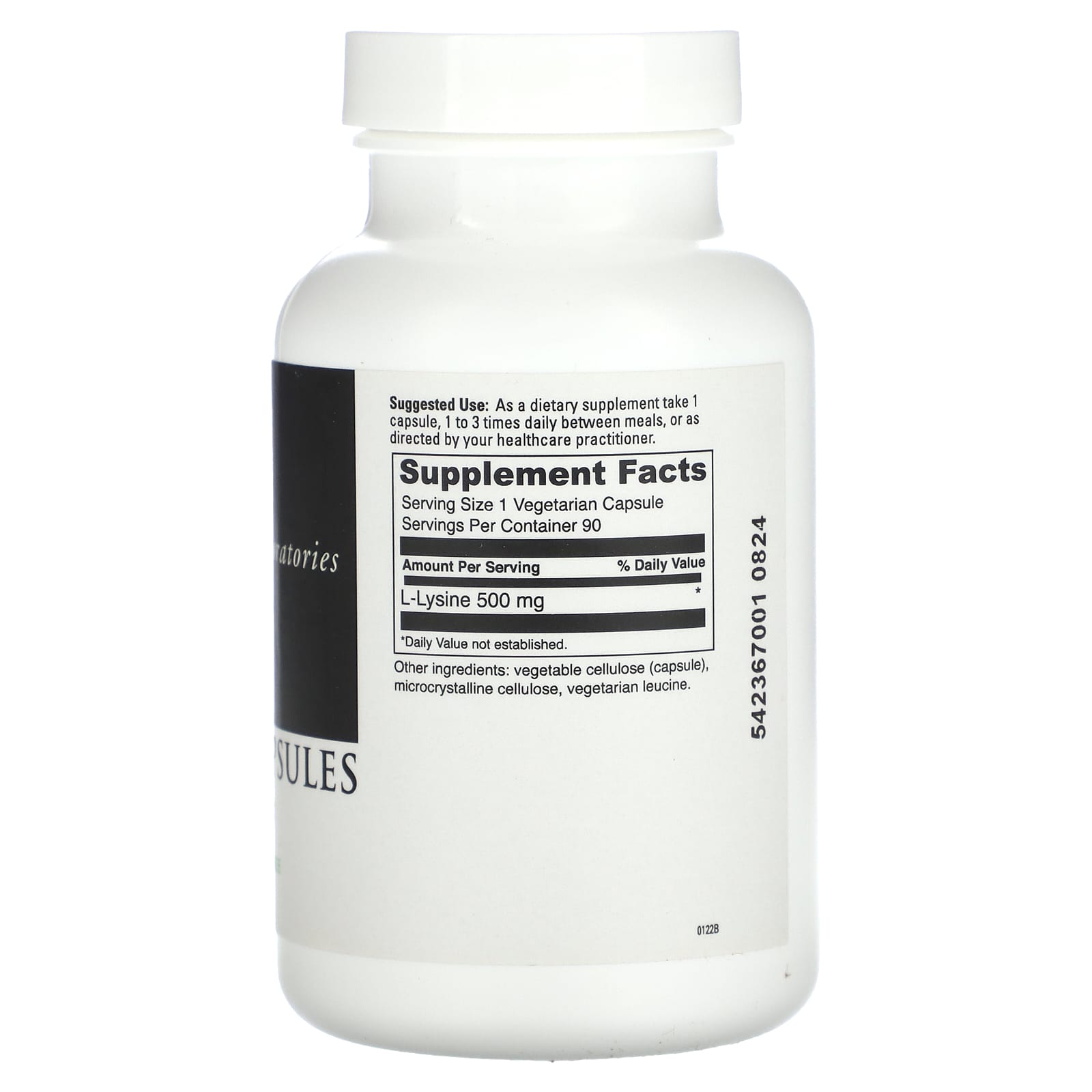 DaVinci Laboratories, L-Lysine Capsules, 90 Capsules (500 mg per Capsule)