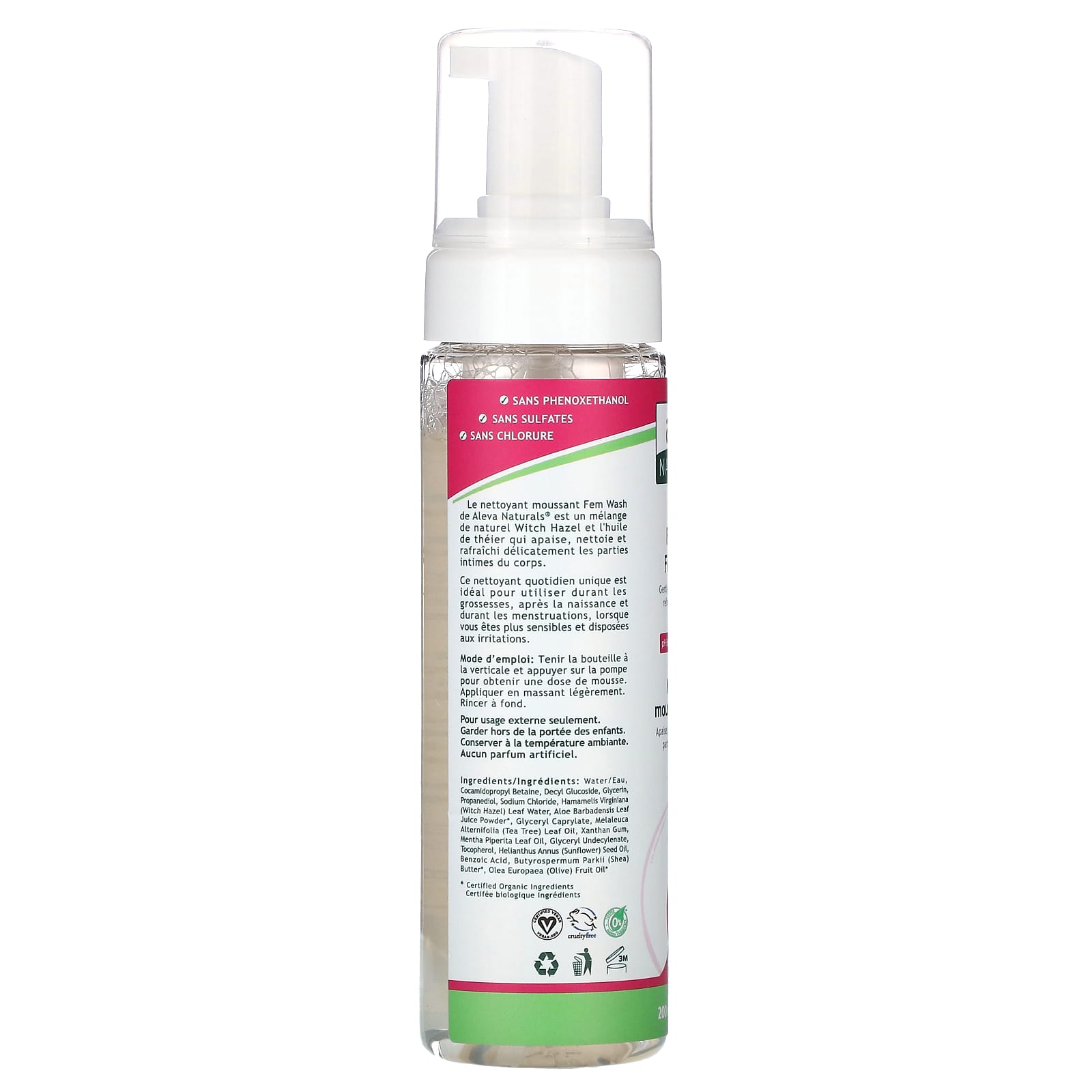 Natural Feminine Wash for Sensitive Areas by Aleva Naturals - Image 2