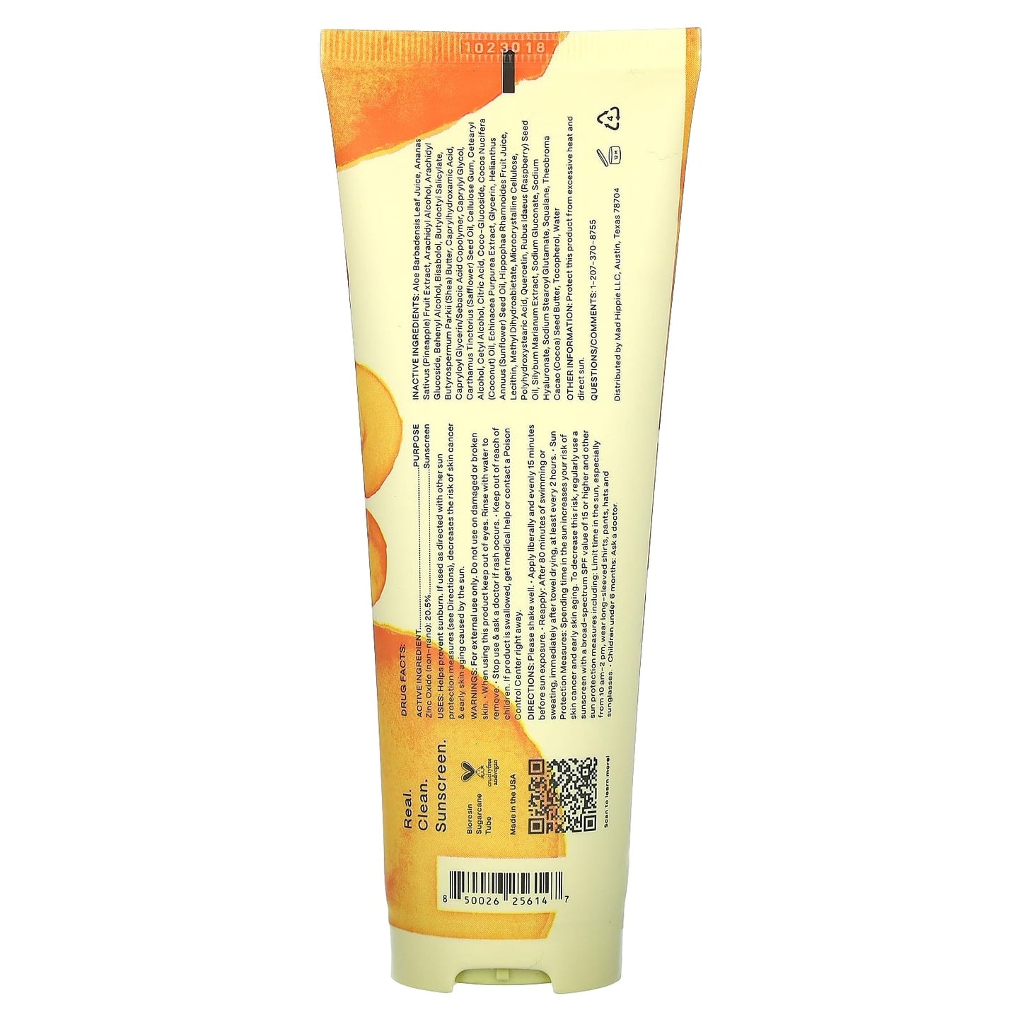 Mad Hippie, Ultra-Sheer Body SPF, 40+, 4 fl oz (118 ml) - Image 2
