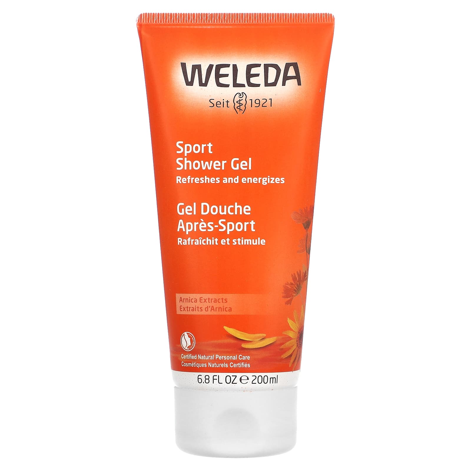 Weleda, Sport Shower Gel, Arnica Extracts, 6.8 fl oz (200 ml) - Image 1