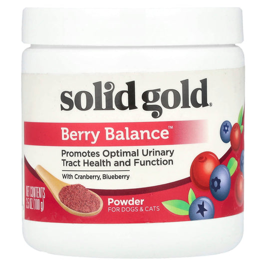 Solid Gold, Berry Balance™ Powder, For Dogs & Cats, 3.5 oz (100 g) - Image 1