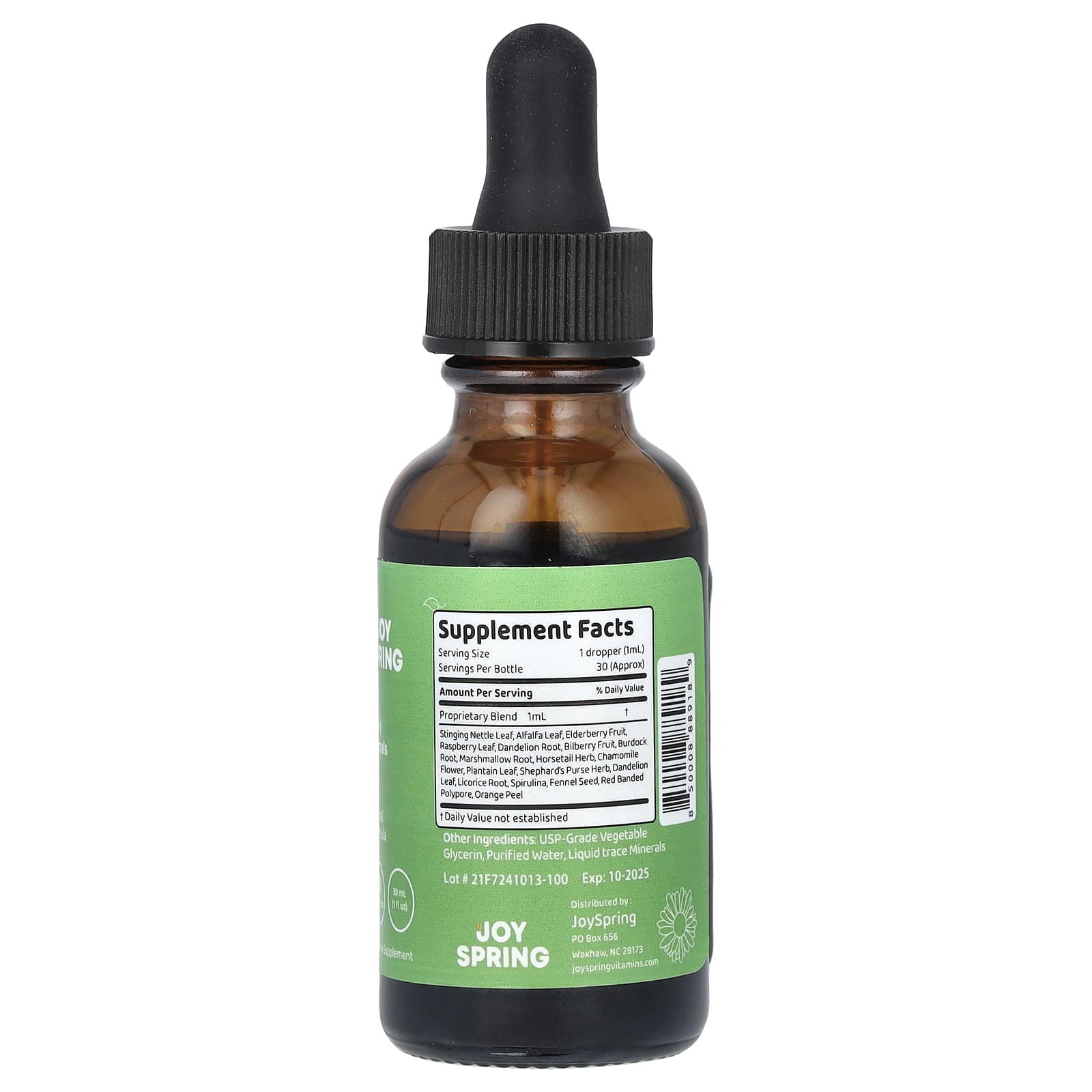 JoySpring, Vital Vits, Daily Herbals, 1 fl oz (30 ml)
