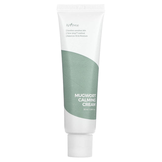 Soothe Sensitive Skin with ISNtree Mugwort Calming Cream - Image 1