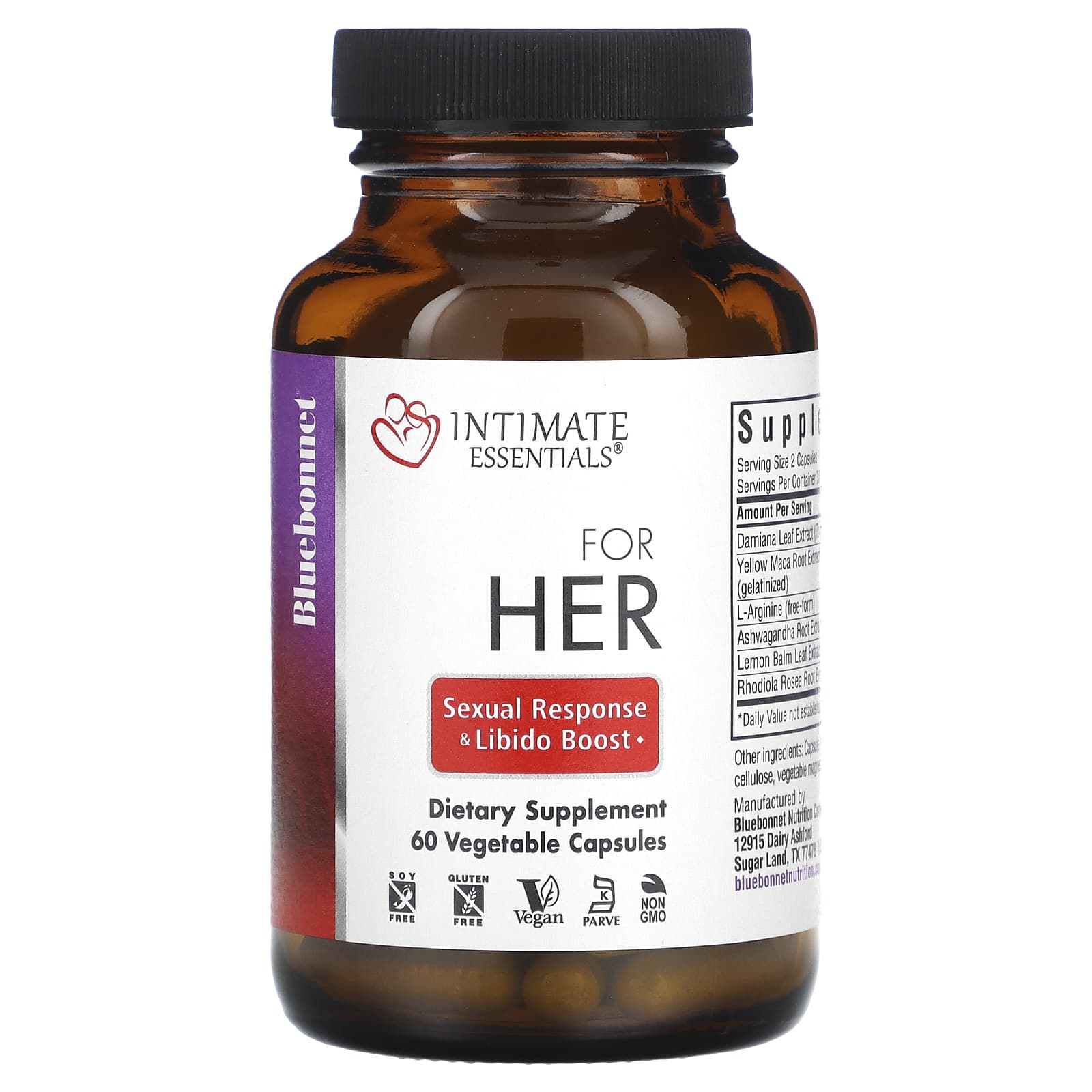 Boost Libido & Intimacy with Bluebonnet Nutrition For Her Capsules - Image 1