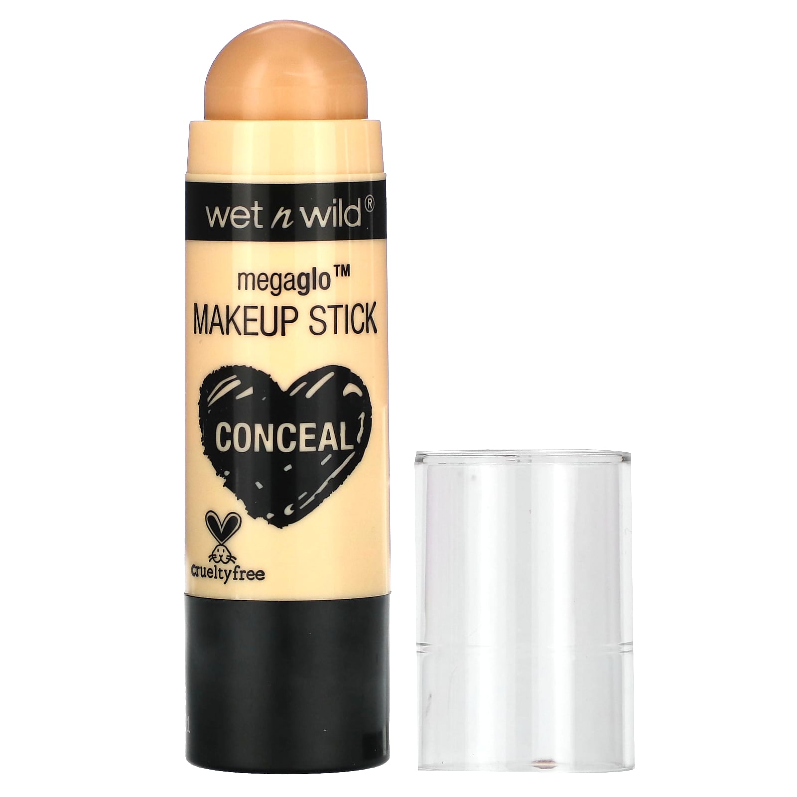 wet n wild, MegaGlo, Makeup Stick, Conceal, 809 You're A Natural, 0.21 oz (6 g) - Image 1