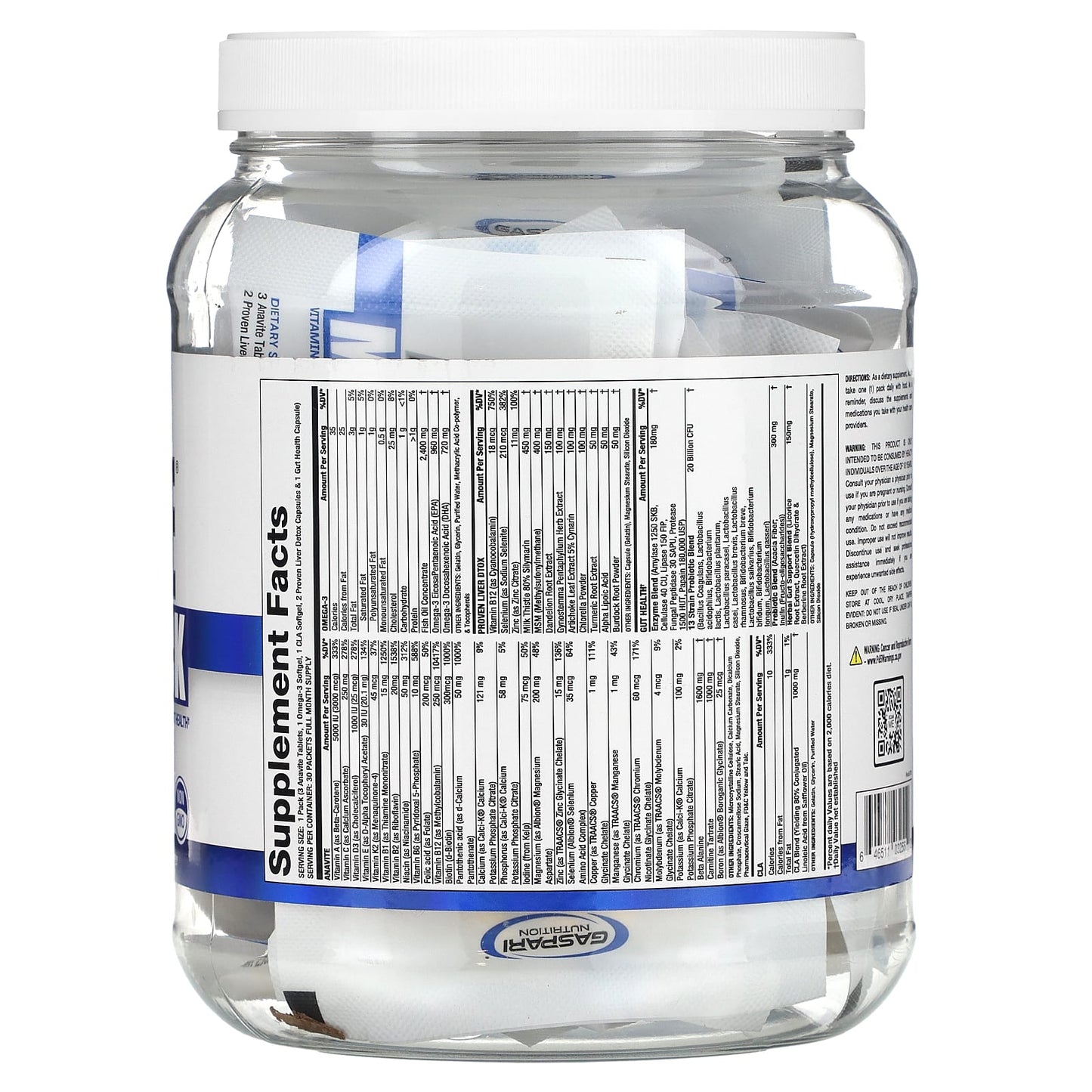 Gaspari Nutrition Anavite Multi-Pack: Boost Performance & Recovery - Image 2