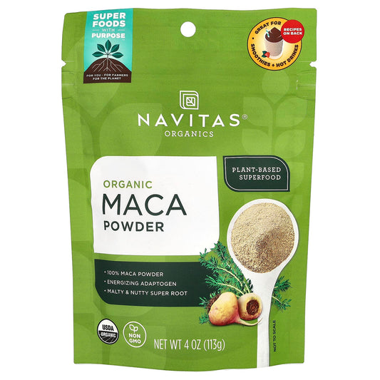 Navitas Organics, Organic Maca Powder, 4 oz (113 g) - Image 1