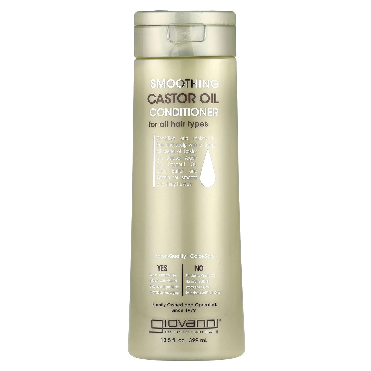 Smoothing Castor Oil Conditioner for All Hair Types - 13.5 fl oz - Image 1