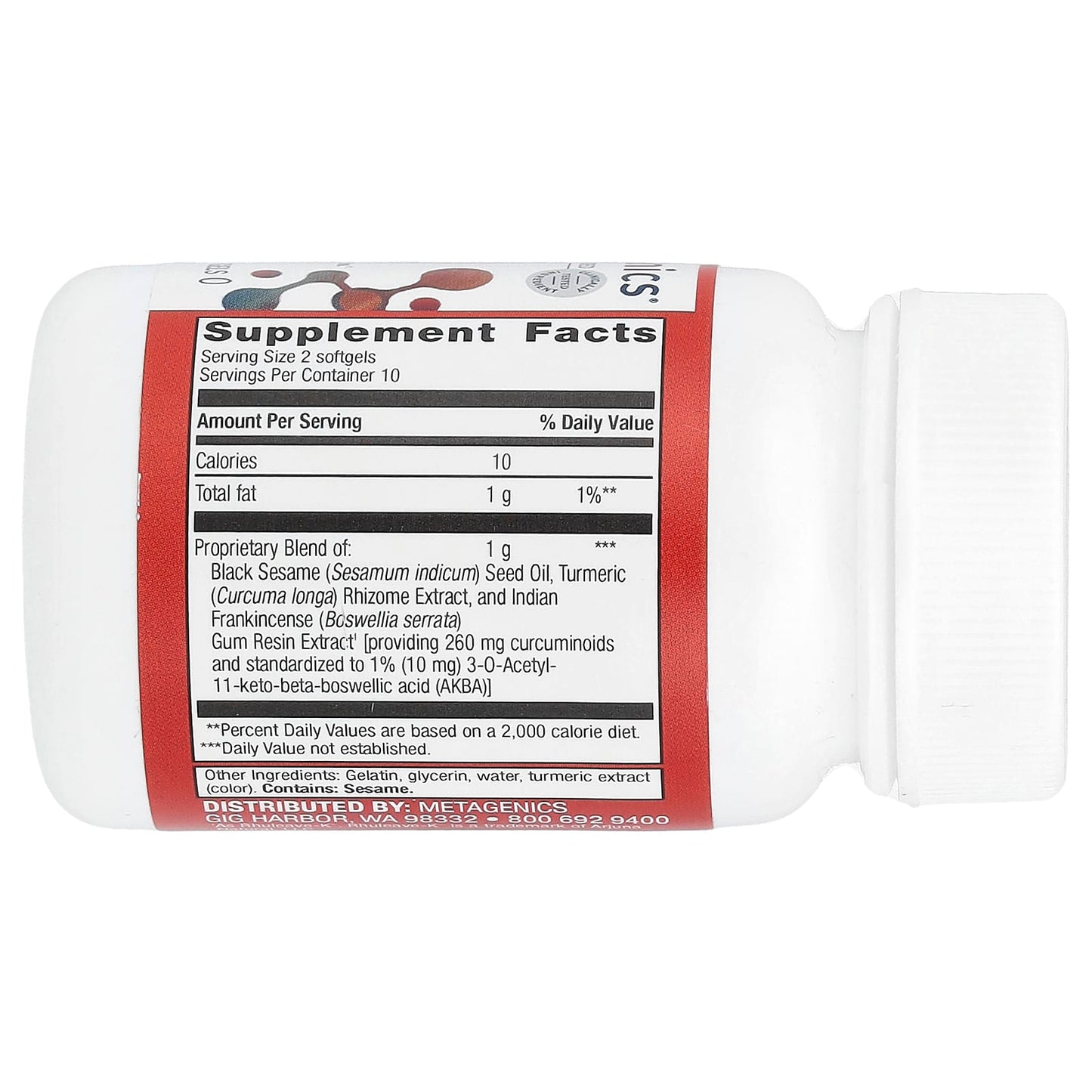 Metagenics, Rapid Relief, Body Soreness , 20 Softgels - Image 2