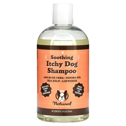 Natural Dog Company, Soothing Itchy Dog Shampoo, 12 oz (355 ml) - Image 1