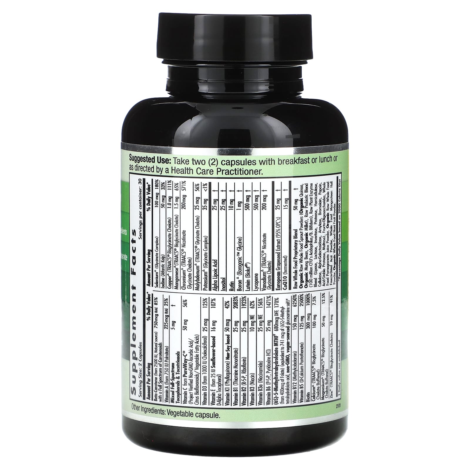 Emerald Laboratories Premium+ Multi Vitamin & Mineral Supplement - Image 2