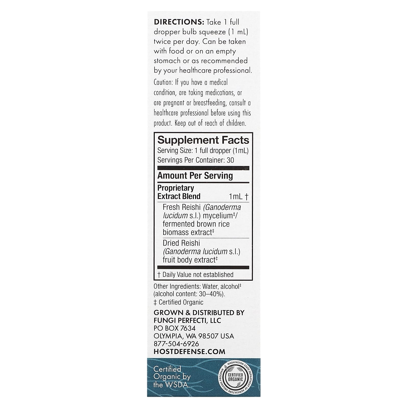 Reishi Mushroom Extract for Longevity Support - Host Defense - Image 2