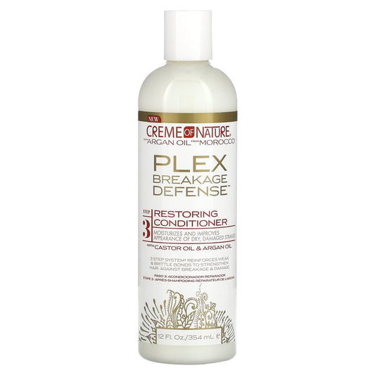 Creme of Nature Argan Oil Breakage Defense Conditioner, 12 fl oz - Image 1
