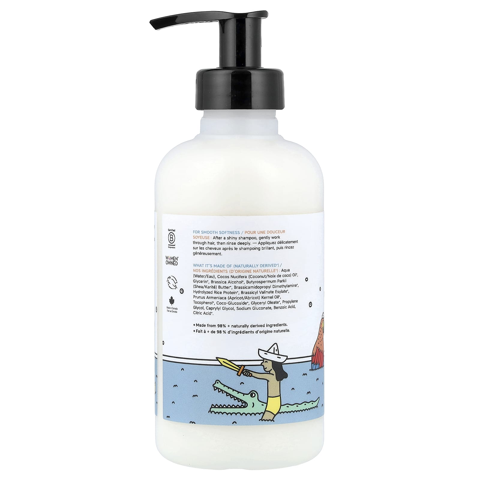 The Unscented Company, Kids, Smooth Conditioner , 8.28 fl oz (245 ml) - Image 2