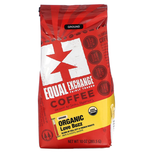 Dark & Smoky Organic Coffee - Love Buzz, Full City & French Roasts - Image 1