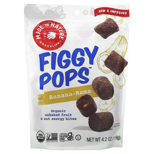 Made in Nature, Figgy Pops, Banana-Rama, 4.2 oz (119 g) - Image 1