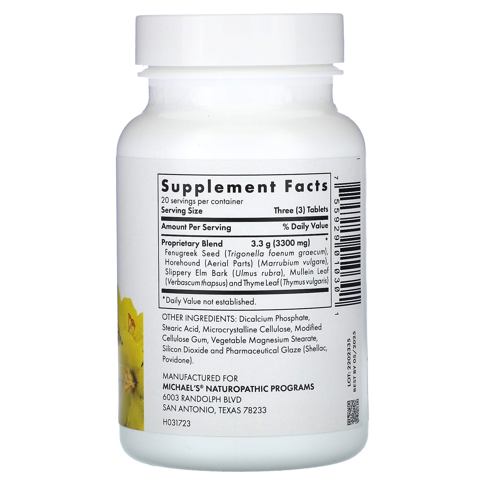 Michael's Health, LNG, 60 Vegetarian Tablets - Image 2