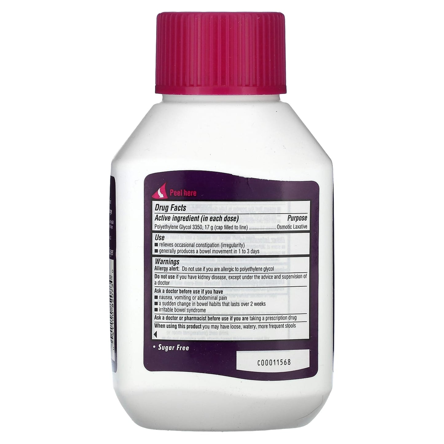 MiraLAX, Powder, Unflavored, 8.3 oz (238 g) - Image 2