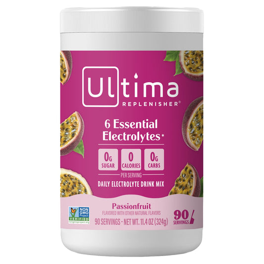Ultima Replenisher, Electrolyte Mix, Passionfruit, 11.4 oz (324 g) - Image 1