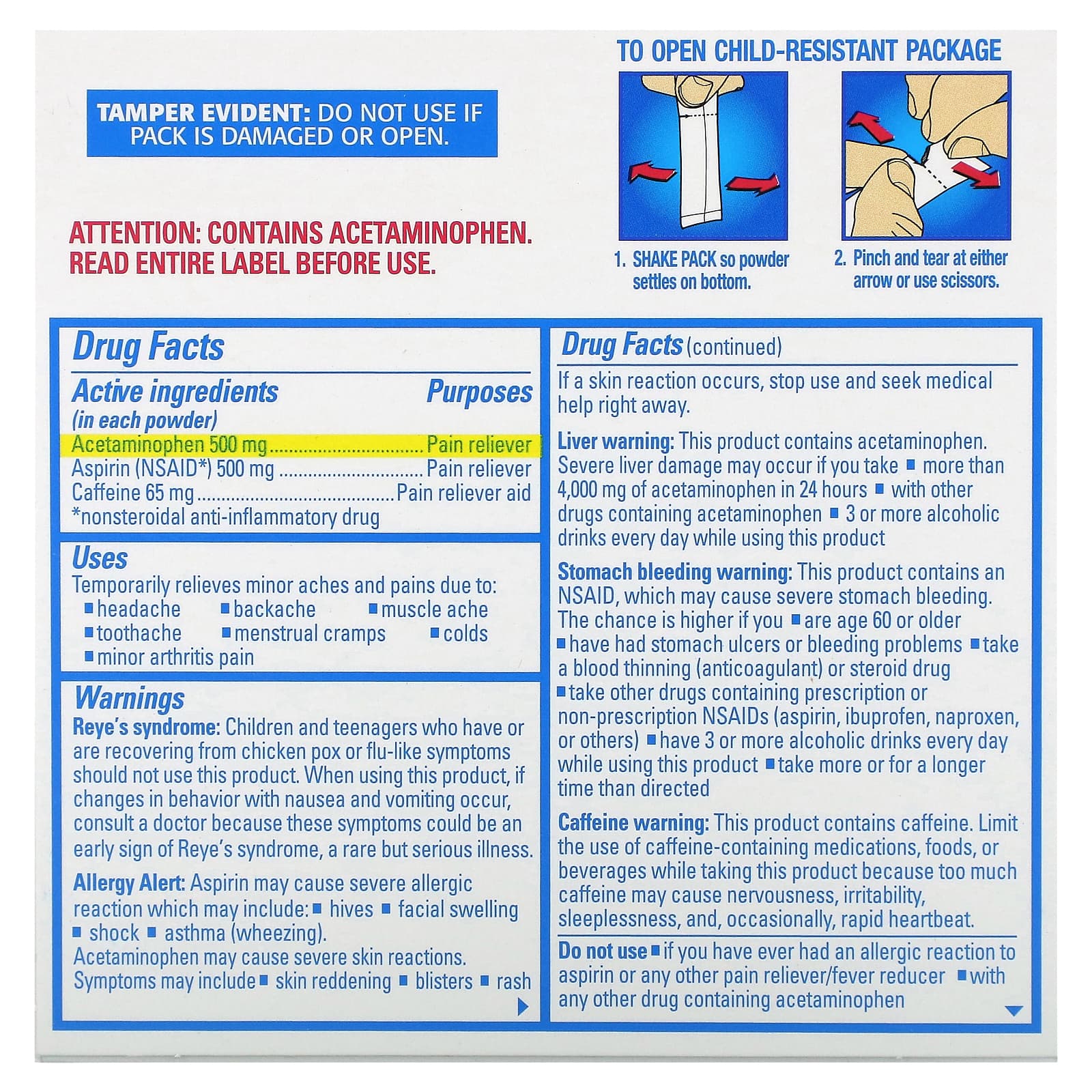 BC Max Strength Pain Relief Powder - Fast Acting & Effective - Image 2