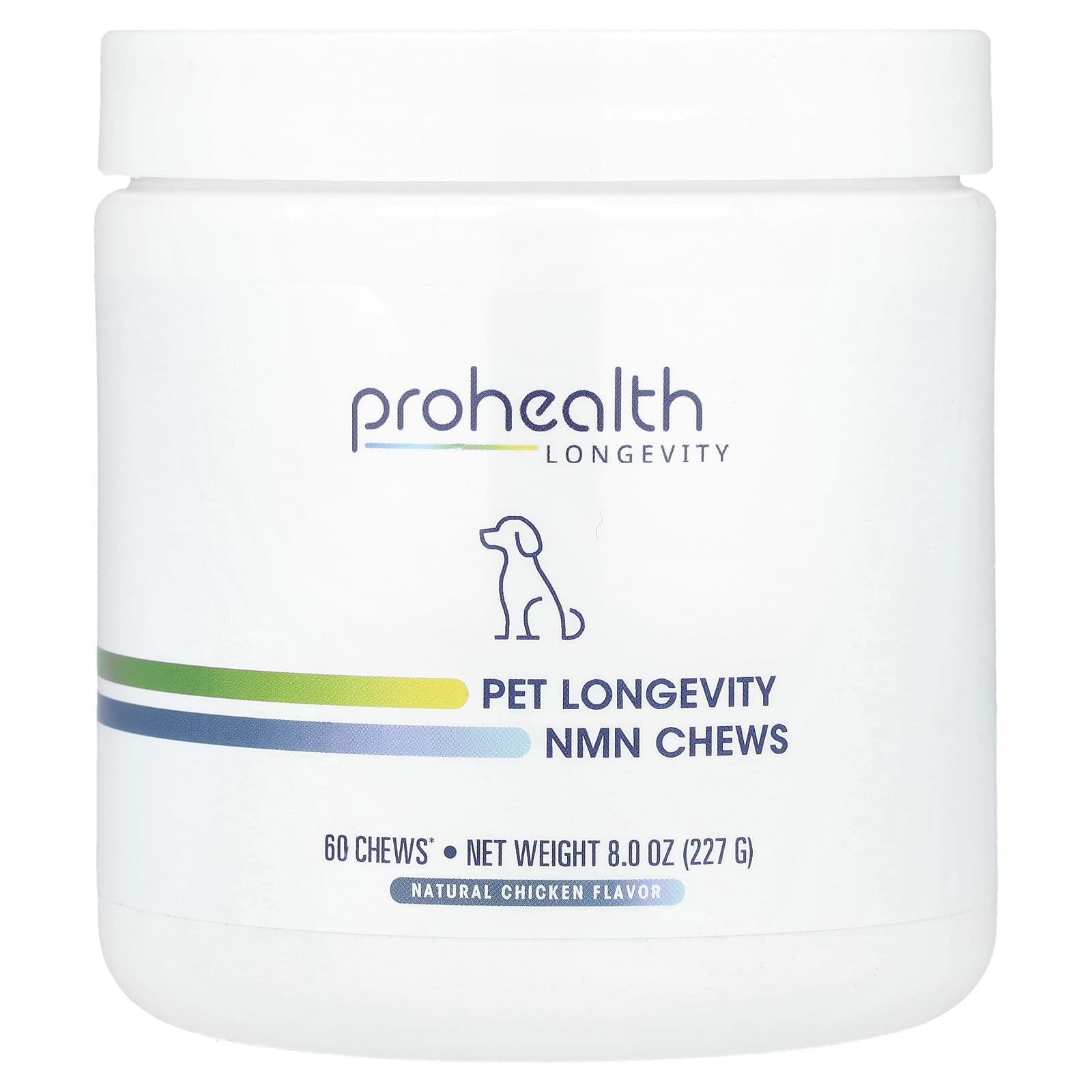 ProHealth Longevity, Pet Longevity NMN Chews, For Dogs, Natural Chicken, 60 Chews, 8 oz (227 g) - Image 1