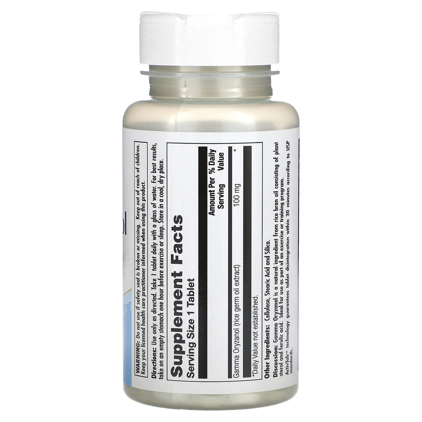 Unlock Optimal Performance with KAL Gamma Oryzanol 100mg, 100 Tablets - Image 2