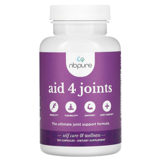 NB Pure, Aid 4 Joints, 120 Capsules - Image 1