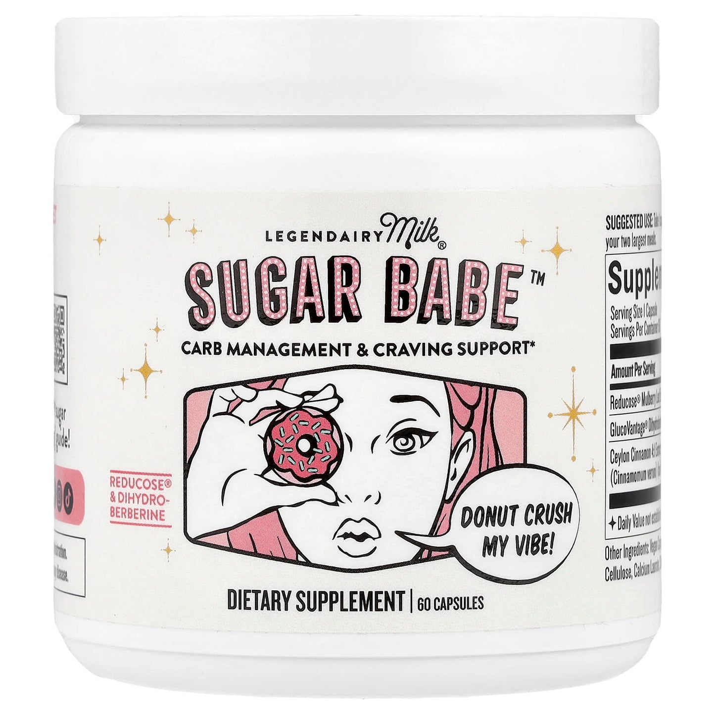 Legendairy Milk, Sugar Babe™, Carb Management & Craving Support, 60 Capsules - Image 1