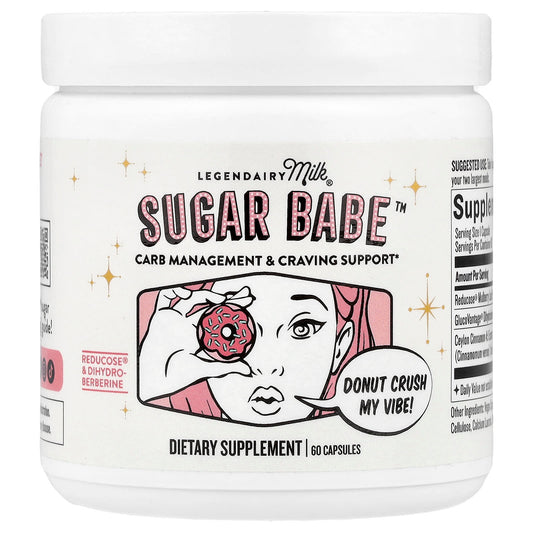 Legendairy Milk, Sugar Babe™, Carb Management & Craving Support, 60 Capsules - Image 1