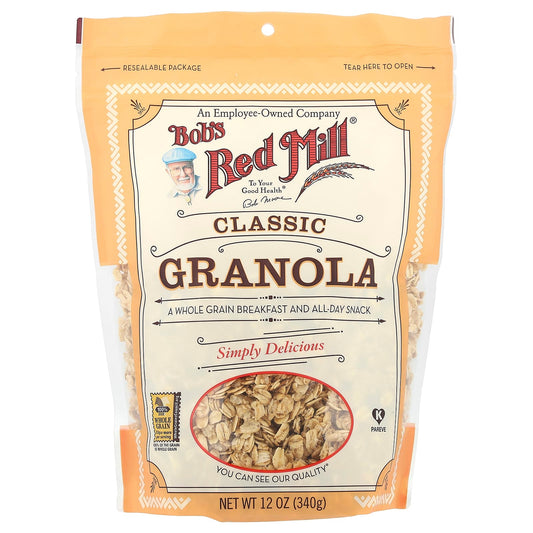 Whole Grain Bob's Red Mill Granola, 12 oz, Classic Recipe - Image 1