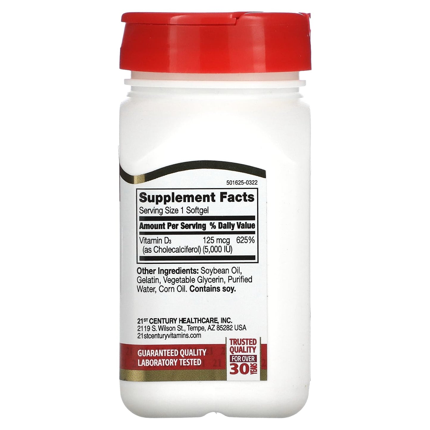 Vitamin D3 Softgels for Strong Bones & Immune Support | 5,000 IU - Image 2