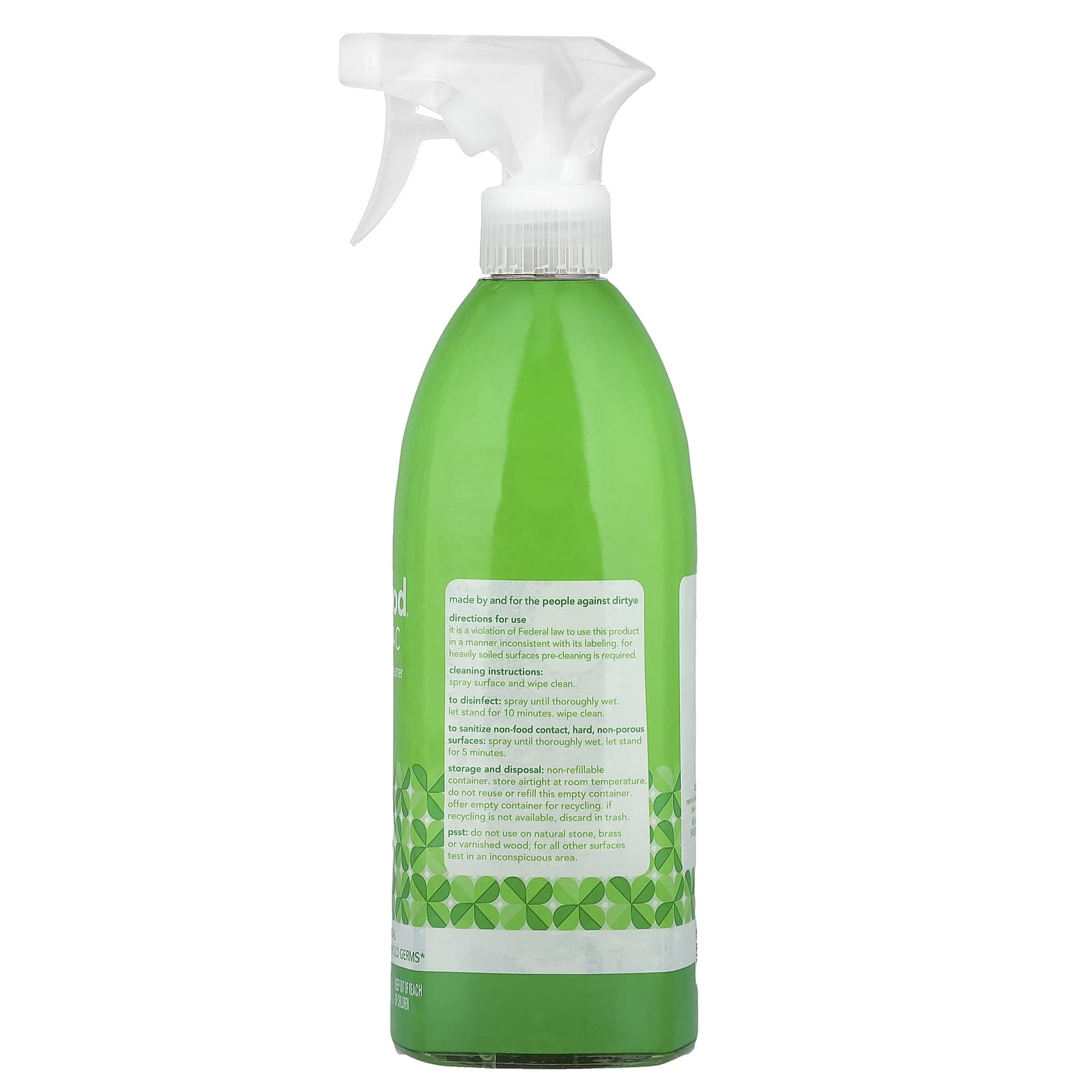 Method, AntiBac, All-Purpose Cleaner, Bamboo, 28 fl oz (828 ml) - Image 2