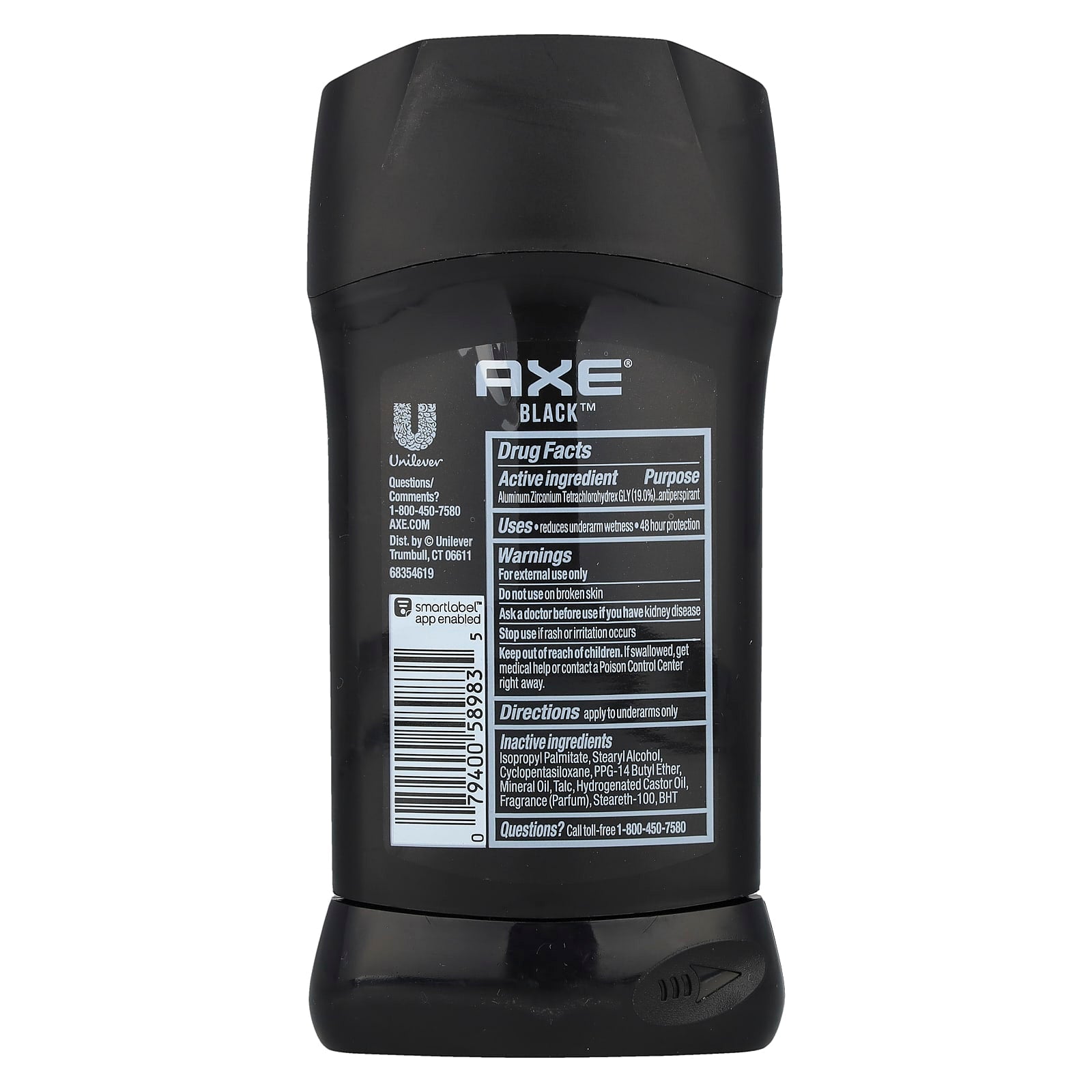 Axe 48H Fresh & Dry Antiperspirant Stick - Black, Frozen Pear & Cedarwood, 2.7 oz - Image 2