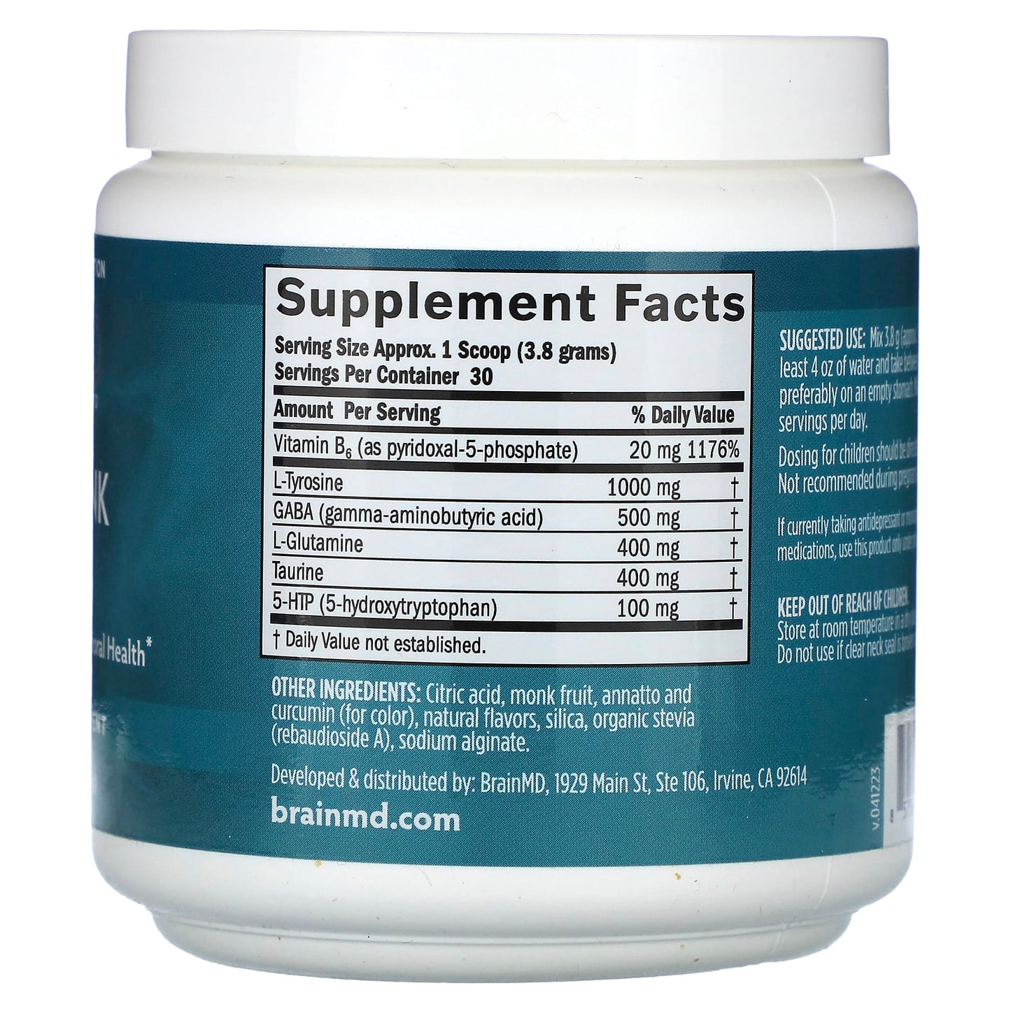 BrainMD Neurolink Powder Supports Emotional and Behavioral Health - Image 2