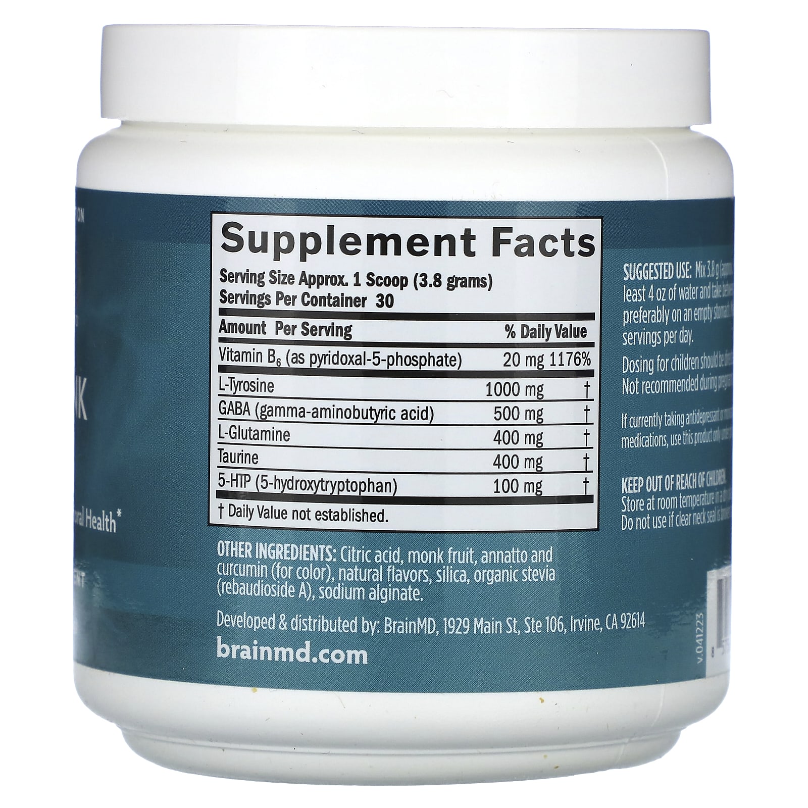 BrainMD Neurolink Powder Supports Emotional and Behavioral Health - Image 2