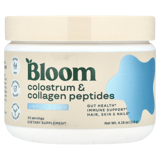 Boost Gut Health with Bloom's Unflavored Colostrum & Collagen - Image 1